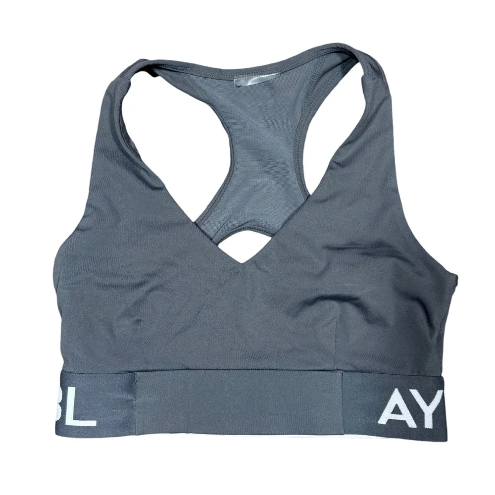 Women's AYBL Sports Bra & Shorts Set - Gray‎ - M